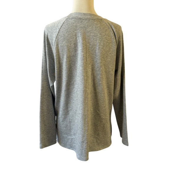 EILEEN FISHER LS TEE SHIRT ORGANIC COTTON TENCEL RAGLAN SLEEVE CREWNECK SOFT S - Picture 5 of 12